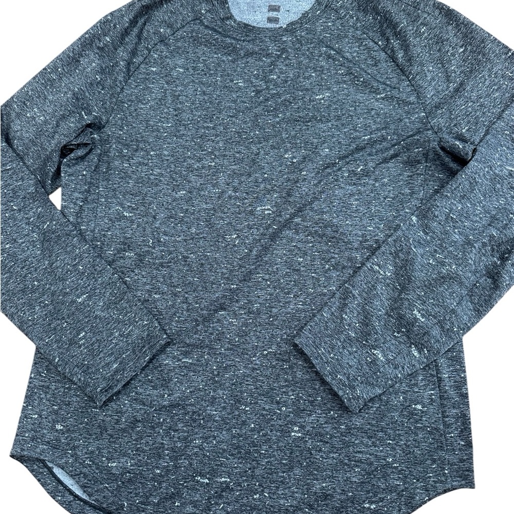 lululemon athletica Charcoal Long Sleeve Tee